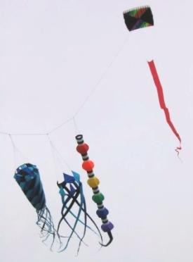 my Shannon parafoil with some laundry on the line.